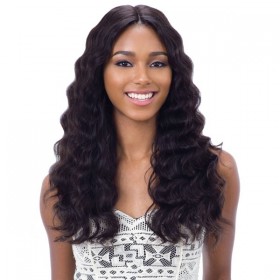 Shake-N-Go Naked 100% Brazilian Natural Human Hair Frontal Lace Wig FRONTAL LACE NATURAL 301